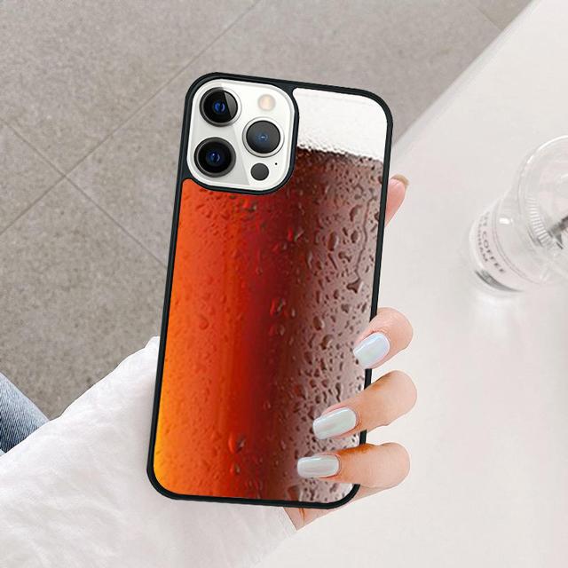 A Glass of Alcohol Beer Phone Case Cover For iPhone 17 Air 15 16 14 13 12 Pro Max 11 Pro Max Plus Coque Shell