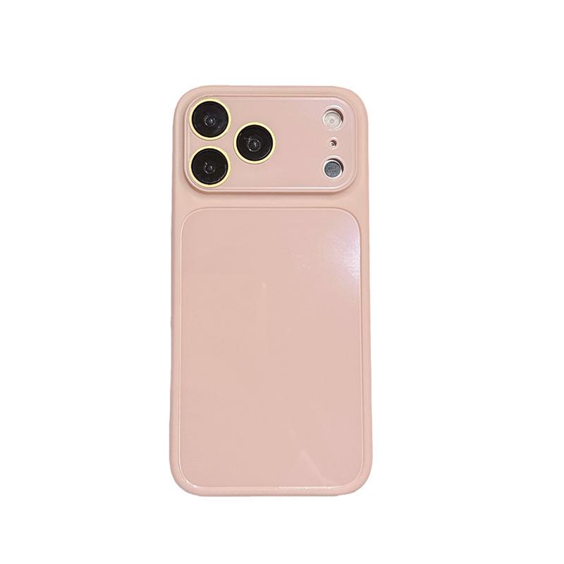Fashionable Liquid Glass Case with Lens Film for Apple 17 Pro Max