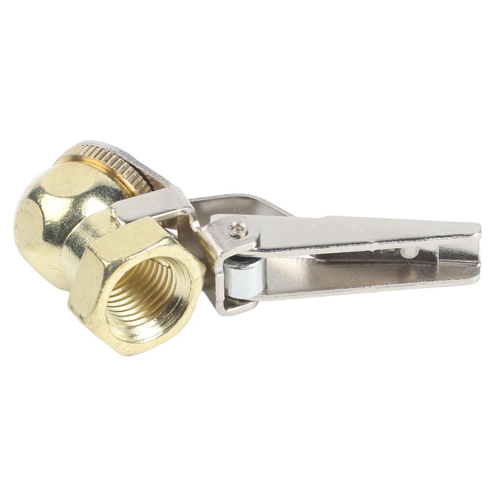 Alloy Material Ball Tire Connector Hose Barb Clip Tire Inflator Valve