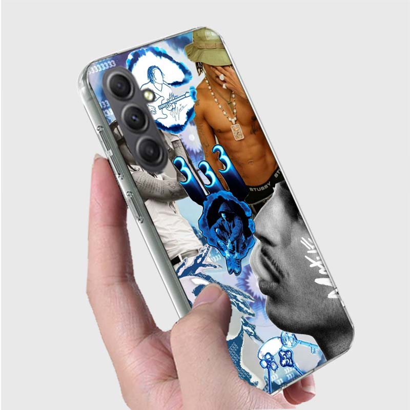 Rapper Matue 333 Album Phone Case for Samsung A16 A26 A36 A56 A17 A37 A57 A07 A06 A02S A03 A04S A05S Galaxy Note 20 10 A50S A71