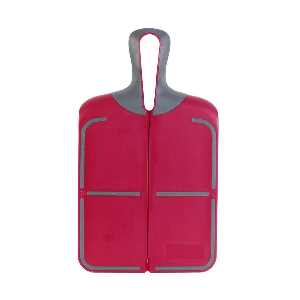 Tagliere Flessibile, Bordo di Borgogna, Realizzato in Plastica, 22X38,8 Cm