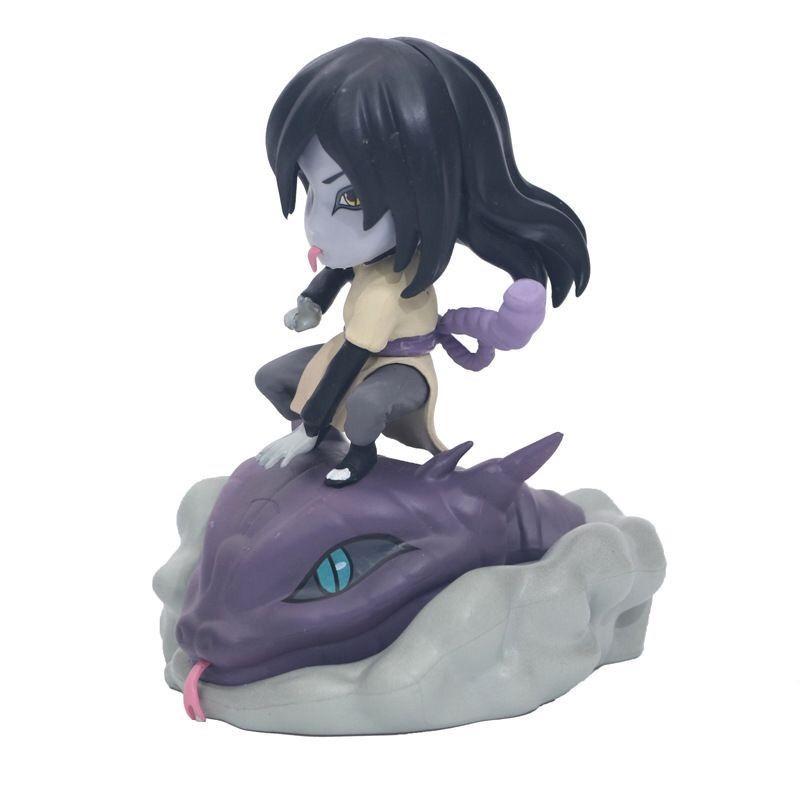 Naruto Konoha Sannin Jiraiya Orochimaru Tsunade Action Figure PVC Figure Collection Model Desktop Ornament Children's Toy Gift