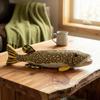 ZHONGXIN MADE Northern Pike Fish Plush Toy - Simulation Realistic Depth Ocean Plush Toy Pike Plush Figure Super Soft Sea Creature Fish Model Plush Toy