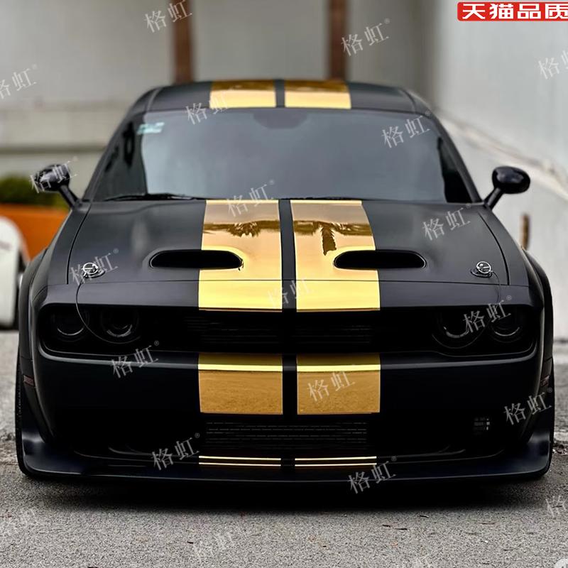 Car Vinyl sticker FOR Dodge Challenger SRT Body appearance modification Fashion sport Decal accessories YY1