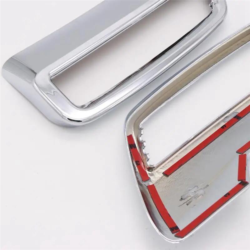 

Car Exhaust Pipe Cover Rear Exhaust Muffler Pipe Tail Throat Frame For 3008 5008 2017-2020 Accessories Silver срібний