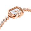 Jyullieoseu Ja-1437 Square Cubic Women'S Metal Watch
