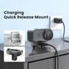 Magnetic Quick Release Mount for Camera Nylon Base with Charging Port Multiple Angle Adjustment