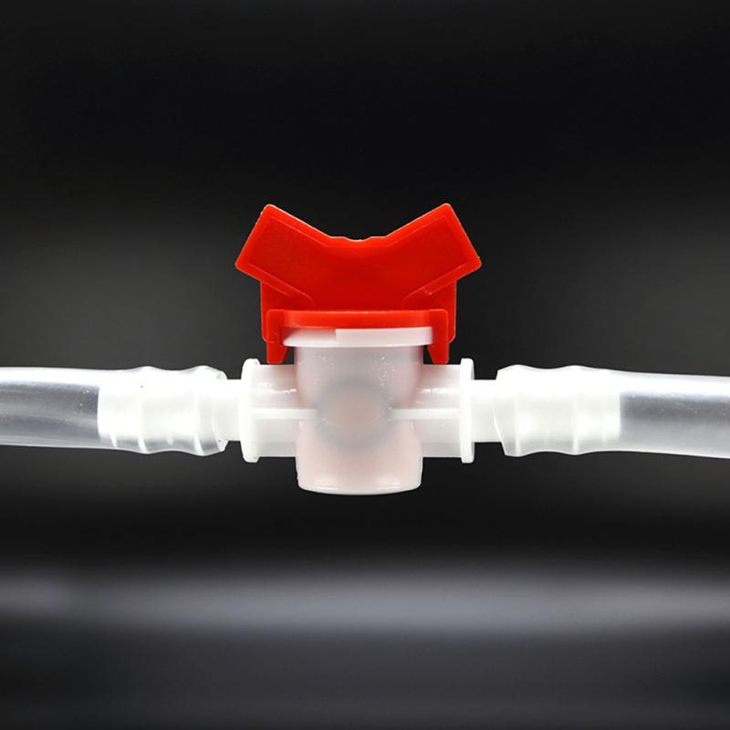 Aquarium Pipe Valve Flow Control Valve Good Sealing Straight Connector Quick Connector