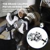 Car Brake Piston Wind Back Tool, Disc Brake Caliper Piston Rewind Tool, Auto Rear Brake Pad Wind Back Tool, Brake Caliper Wind Back Tool For