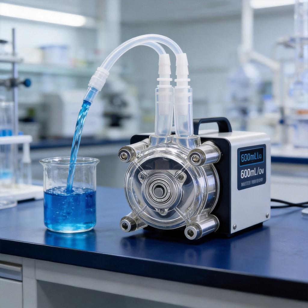 Stainless Steel High Flow Rotary Peristaltic Pump With Minute For Laboratory And Industrial Use