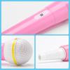 Facmogu 2-Piece Microphone Props for Role Play Karaoke Stage Costume Plastic Toy Kids Realistic Sound Blue Pink