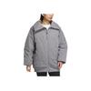 Adidas Fustl W P Jkt3 Comfortable Warm Sports Casual Cotton Jacket Women Jackets Gray JM6199