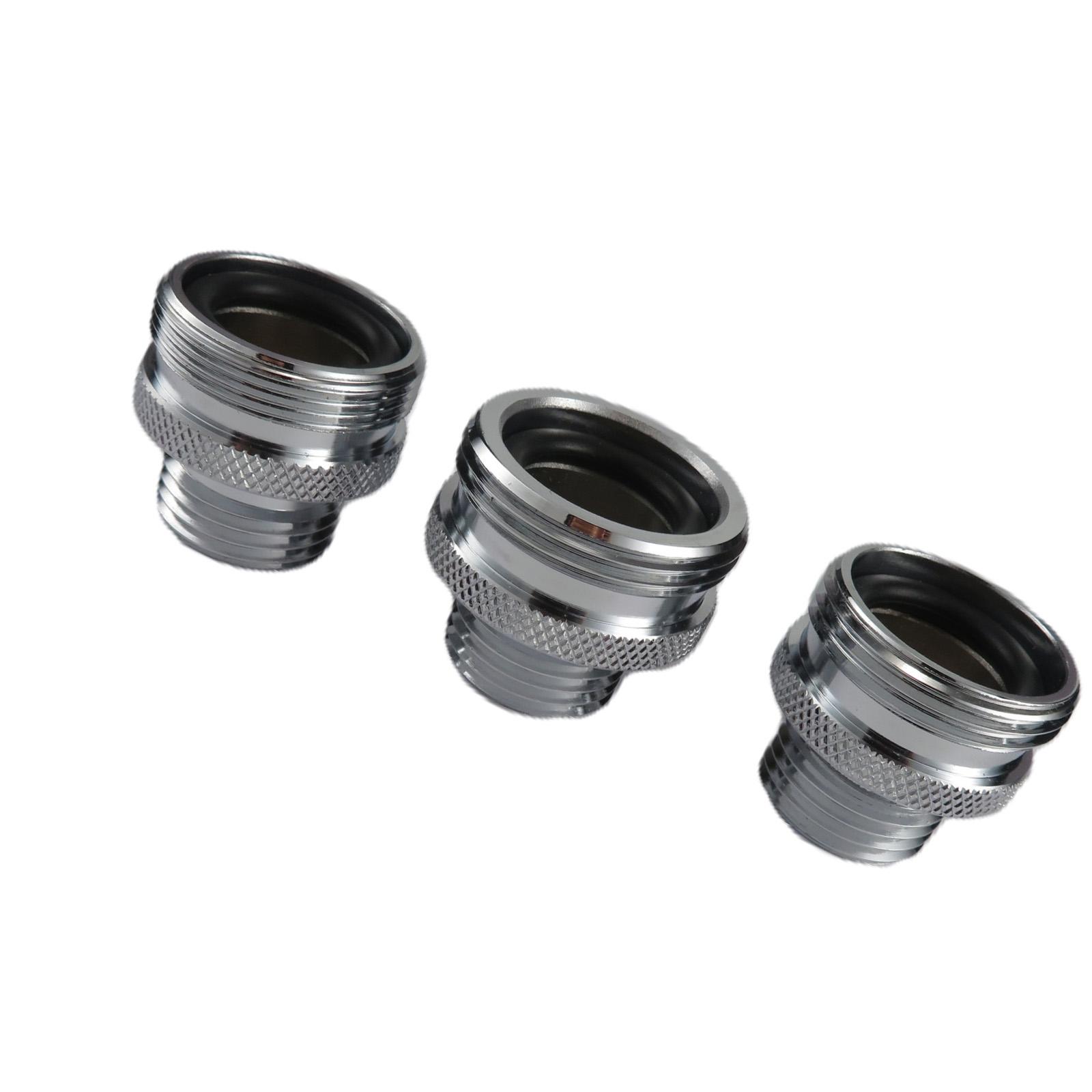 

3Pcs Ball End Shower Arm Adapter Shower Arm Conversion Adapter Copper Shower Ball Joint Adapter Easy Installation 1