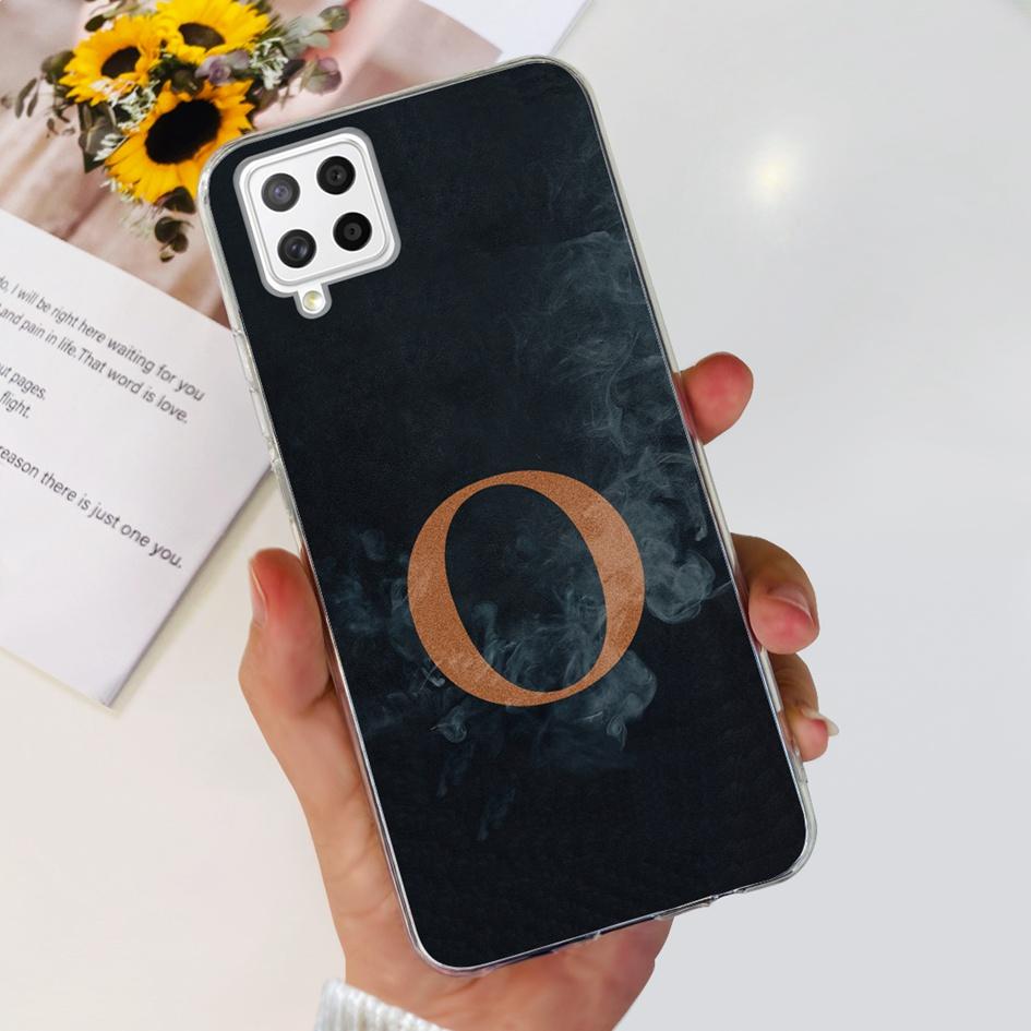 Hülle Für Samsung A22 5G Hülle SM-A226B Weiches Klares Silikon Niedliche Buchstaben Handyhülle Für Samsung Galaxy A22 4G A22S 5G Hüllen Bumper