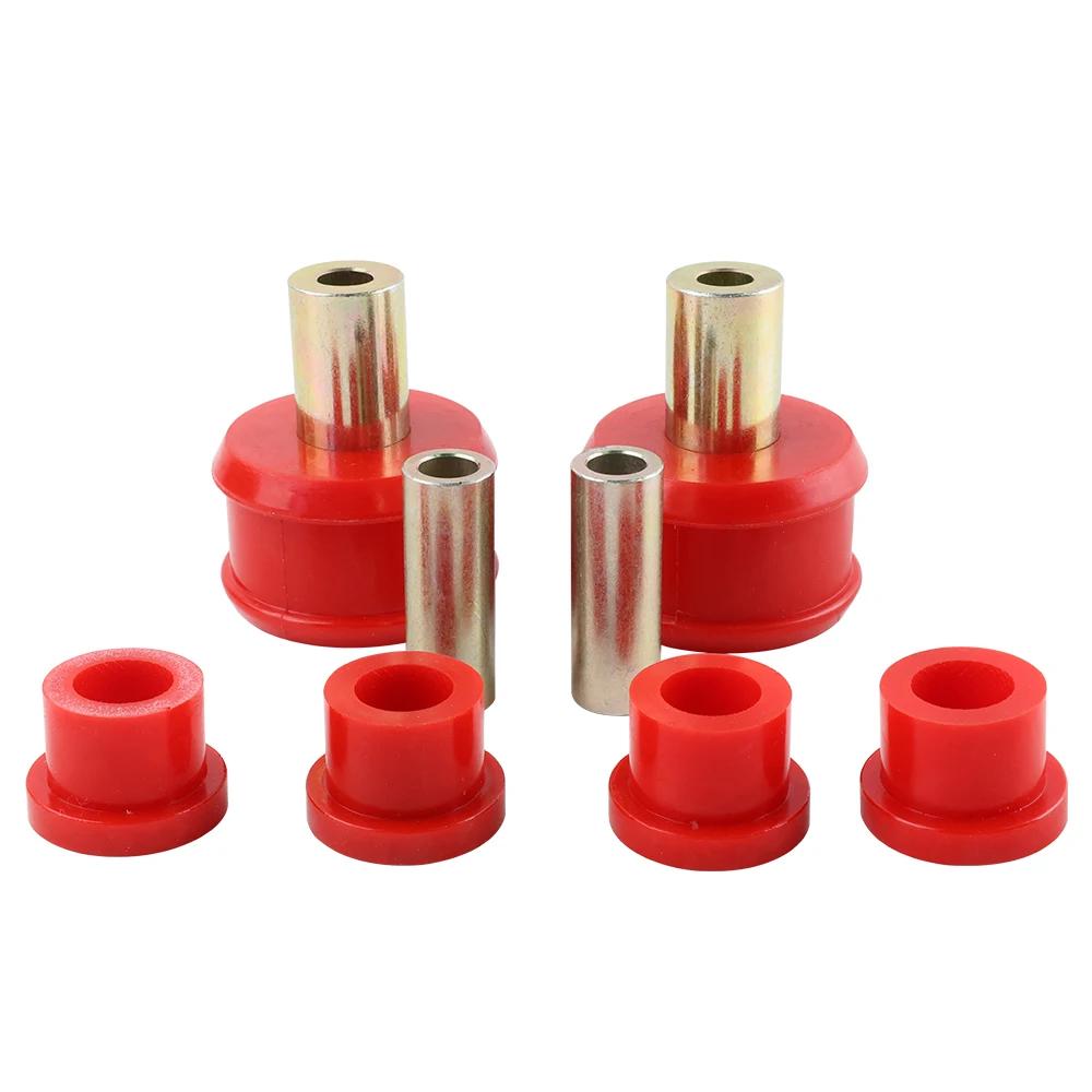 Red Front Polyurethane Control Arm Bushing Kit For 1985-06 VW Jetta Golf MK2 MK3 MK4