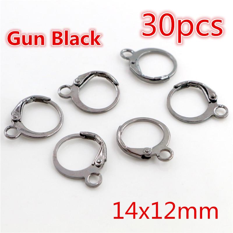 Kupferbeschichtete Ohrhaken (30-50 Stück/Beutel) für DIY Schmuck und Ohrringe Handgefertigte Materialien