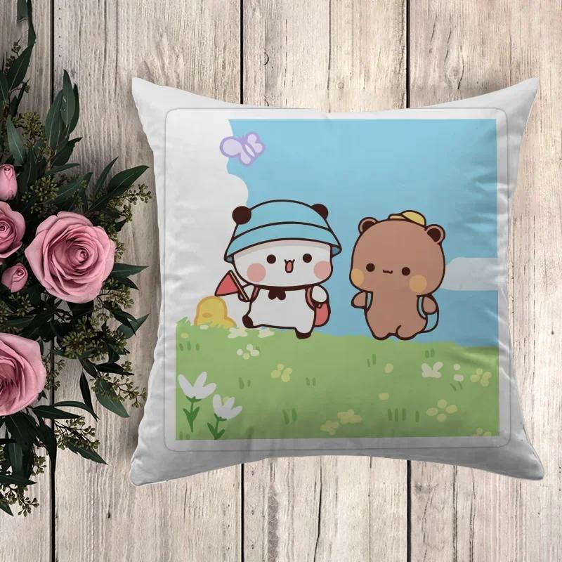 Anime Pillow Bubu Dudu Decorative Pillowcases for Pillows x Cushion Cover x Pillowcase Decor  Car Decoration Sofa