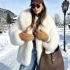 Autumn and winter new imitation fur coat thickened artificial environmental protection fox fur coat manufacturer