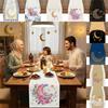 Multicolor Eid Mubarak Table Runner 33*180cm Dinning Table Decor Ramadan Decor Tablecloth Moon Castle Flower Rectangle