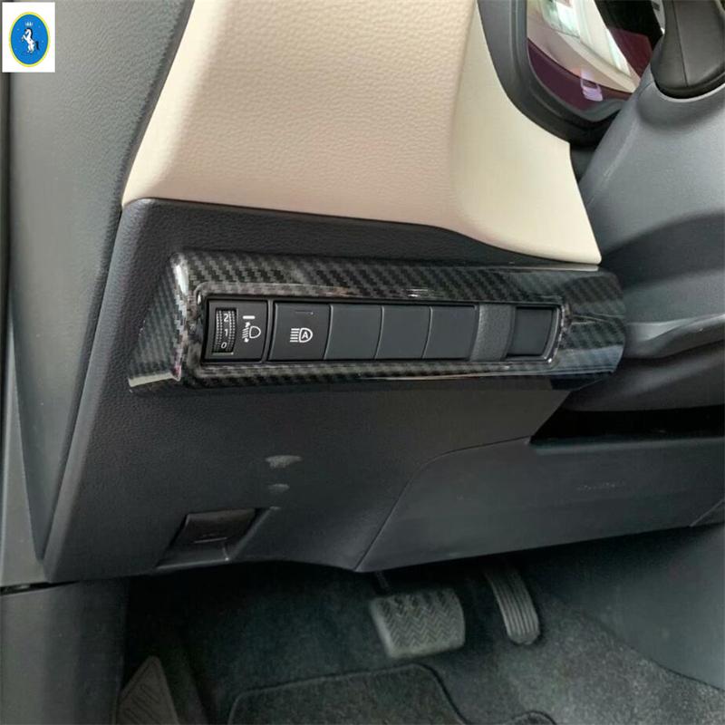 Stainless Steel For Toyota Corolla  - 2024 E210 Auto Head Lamp Light Switch Headlight Control Decor Panel Trim Accessories