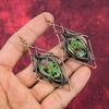 Copper Ruby Zoisite Earring Copper Wire Wrapped Earrings Handmade Earring Ruby Zoisite Jewelry Gemstone Earring Gifts For Her Copper Jewelry