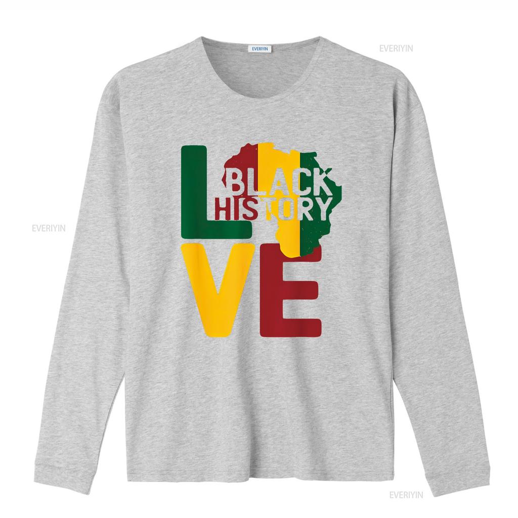 Love Black History Month African Sign Pan Flag T Shirt vintage Washed Comfortable fashion Soft Casual Slightly Stretched