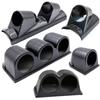 60mm Universal Gauge Cup Car Mount Holder Gauge Pod Plastic Single Double 3 Plastic Gauge Holder Fit For 62MM Water Temperature