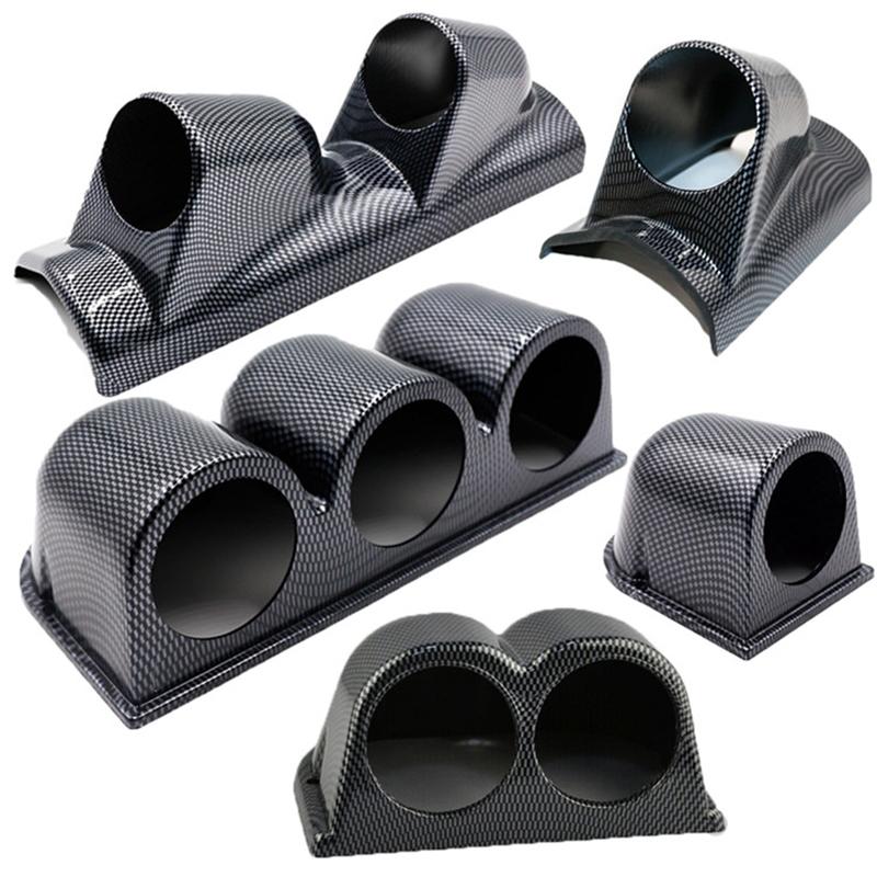 60mm Universal Gauge Cup Car Mount Holder Gauge Pod Plastic Single Double 3 Plastic Gauge Holder Fit For 62MM Water Temperature