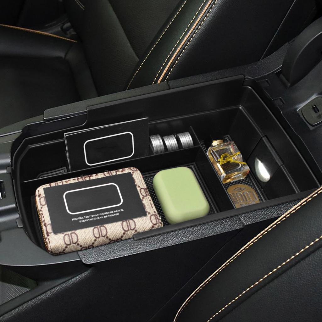 For 2018-2025 GMC Terrain Center Console Organizer Armrest Storage Box Tray Compartment Storage Secondary Car Box Accessories