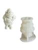 Santa Claus Silicone Molds Epoxy Resin Mold  Scented Candle Mold Christmas Ornament Making Tool for Making Crafts
