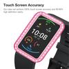 Protective Shell Rhinestone Inlaid Full Protective PC Smartwatch Protective Case for HUAWEI Watch Fit