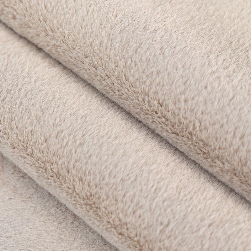 Cat Petting Sense Winter Sofa Cushion New Simple Modern Cushion High-End Thickened Rabbit Plush Sofa Cover