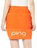 Ping Apparel Women's Lightweight Knit Skirt (Recycled Material, Kanoko Knit) / Golf / 622-4134204 150_Orange SS