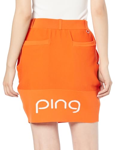 Ping Apparel Women's Lightweight Knit Skirt (Recycled Material, Kanoko Knit) / Golf / 622-4134204 150_Orange SS