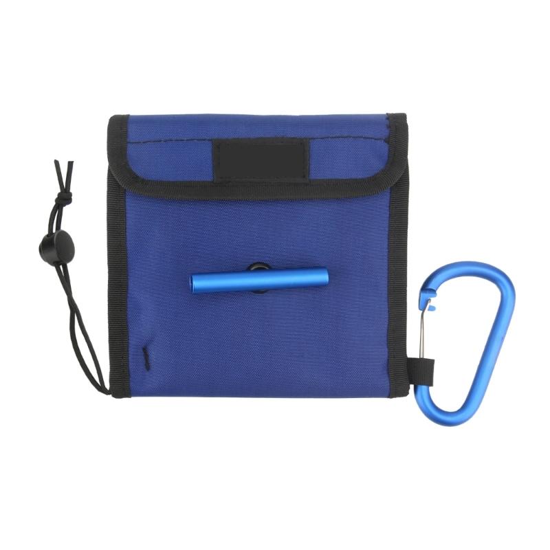 Fishing Lines Tippet Storage Bag with 10 Clear Pocket Fly Fishing Leader Wallets Fishing Lines Packets Tippet Case Bag