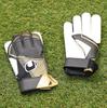 Uhlsport Practice Soccer GK Keeper Gloves Powerline Elite Starter Soft 1011312 02 3 Black X Gold X White
