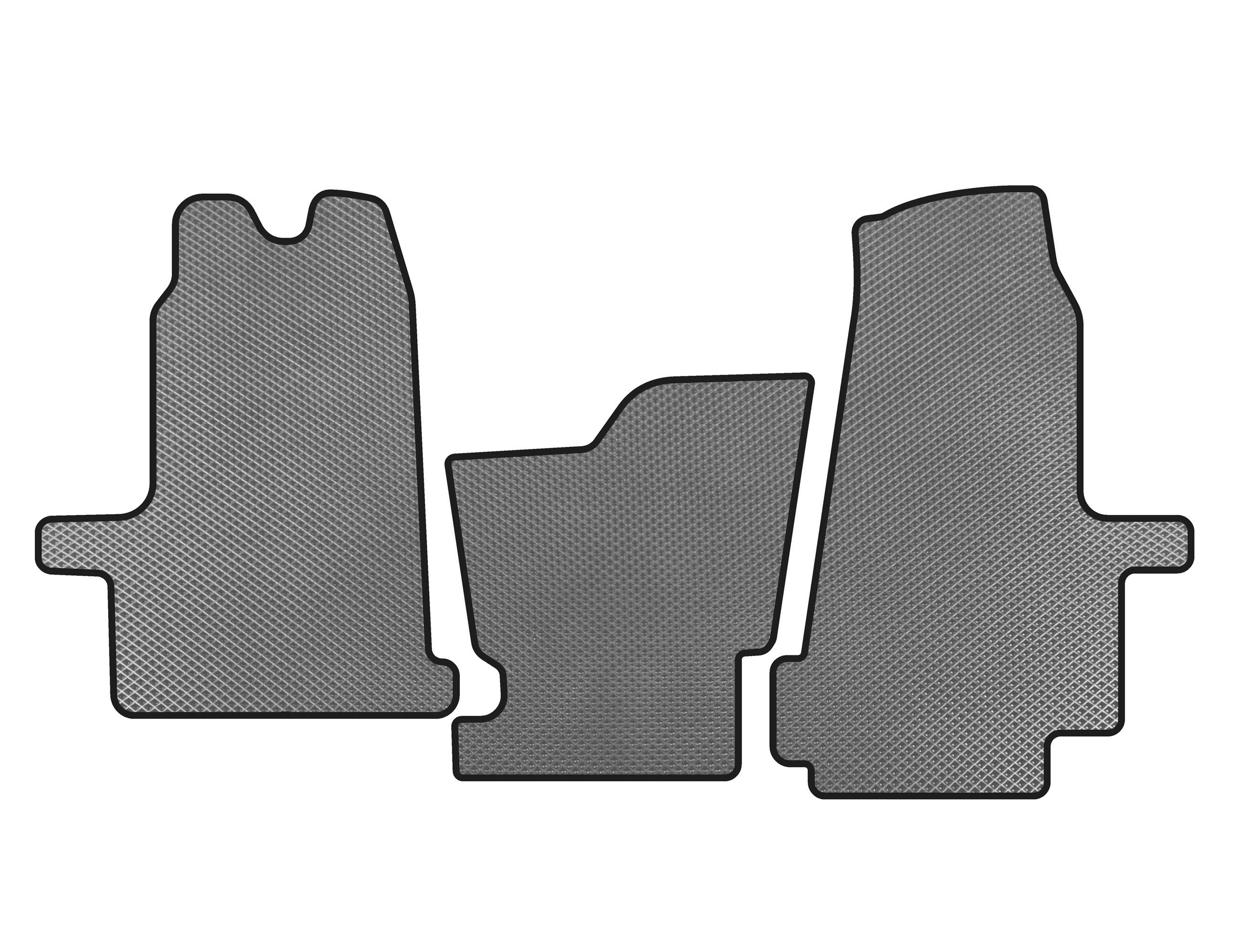 

EVA mats (2000-2006, Automatic Transmission, Gray) for Ford Transit