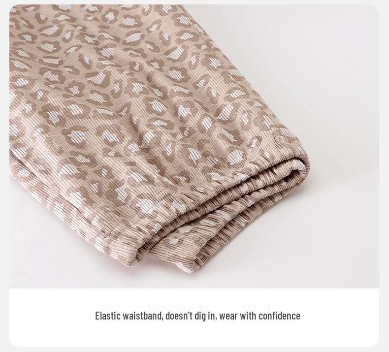 Women's Autumn/Winter Modal Pajama Set: Long Sleeve, Long Pants, Chest-Pad Camisole, 3-Piece Casual Homewear.