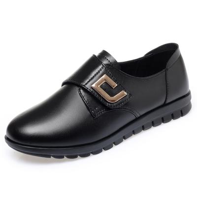 Scarpe da donna in vera pelle, nuove scarpe da mamma antiscivolo, comode scarpe casual da donna