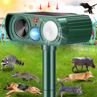Tier Repeller Ultraschall Solar Power Outdoor Pest Katze Mäuse Sensor Pir Tragbare Repeller Für Haus Garten