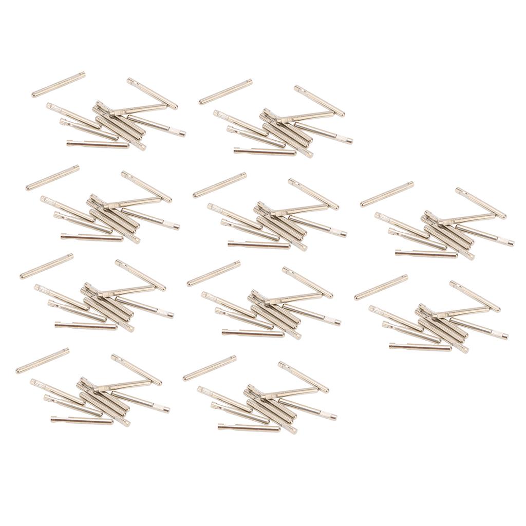 100 KS Elektroda   Kabelový Kontaktní Kolík 2,0 mm Měděný pro Masážní Přístroj Fyzioterapii Topný Drát