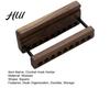Stylish Hook Storage Wooden Crochet Holder 9 Holes Organizer for Tools Tabletop Needle Stand Knitting Crocheters Multi-functional Pen Home Office Tidy