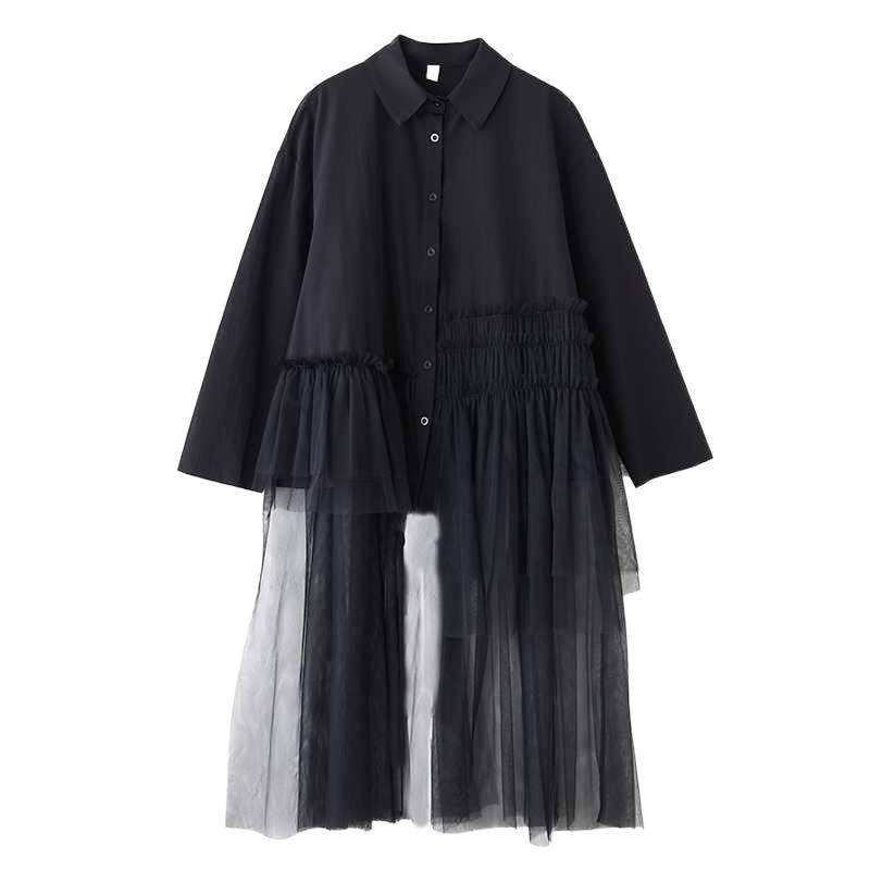 Summer Loose Patchwork Casual Short Sleeved Dress