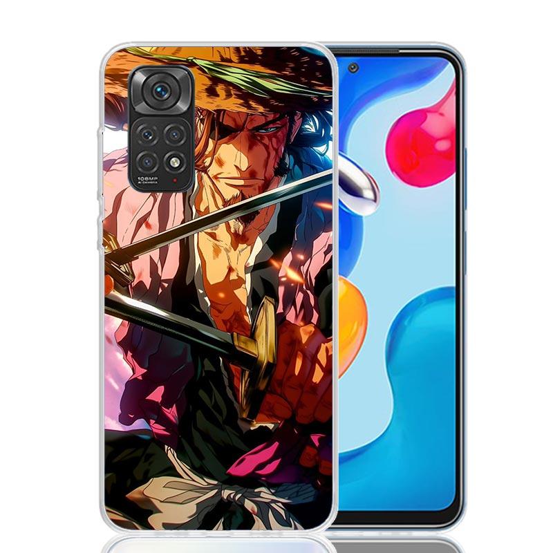 Bleach Kyoraku Shunsui Phone Case For Xiaomi Redmi Note 15 14 13 12S 12 Pro Plus 11S 11E 11 11T 10S 10 Art Soft Pattern Cover Re