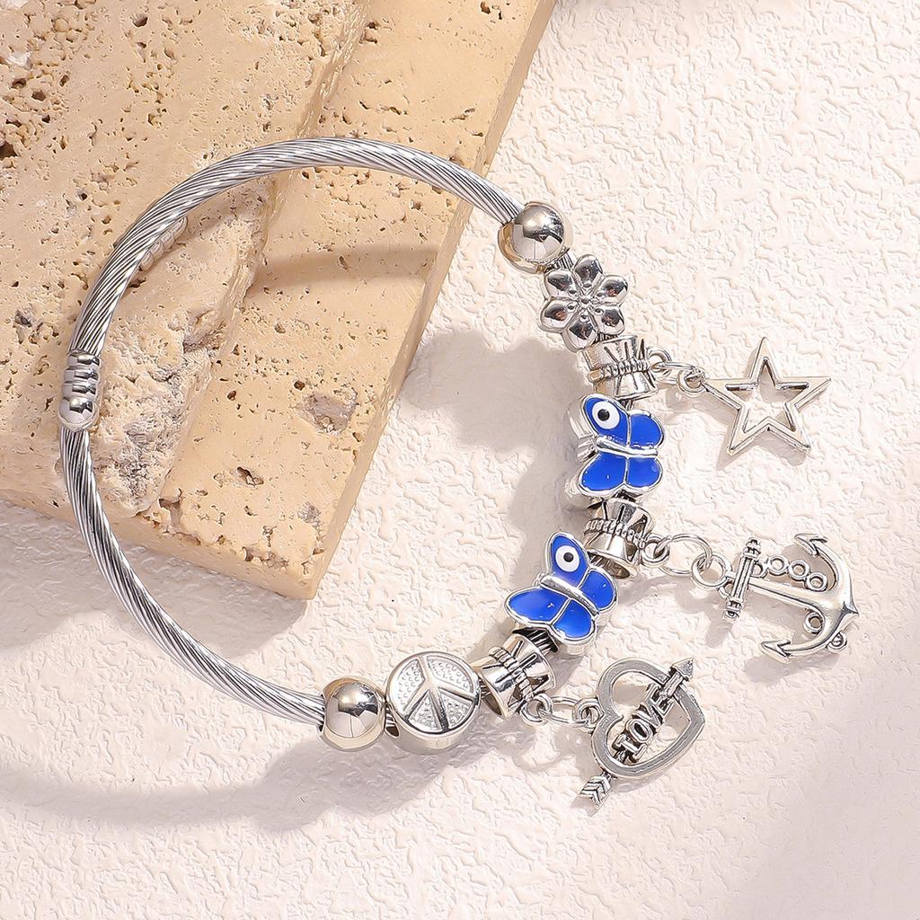 Style Bracelet Crystal Bracelet Beaded Bracelet Jewelry Dream Catcher Flower Love Woman