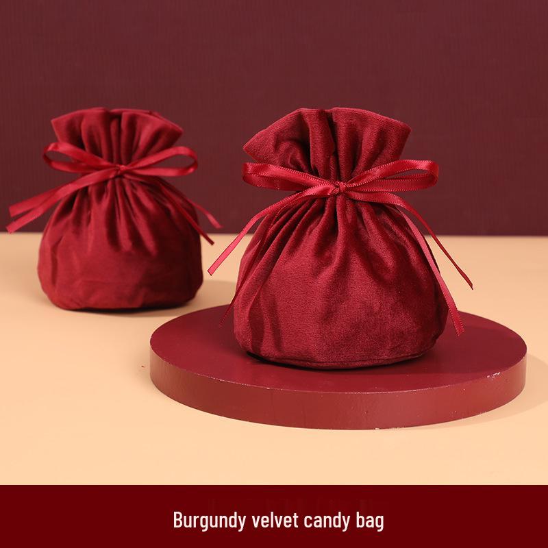 Elegant Wedding Candy Gift Handbag: High-End Handheld Sugar Box