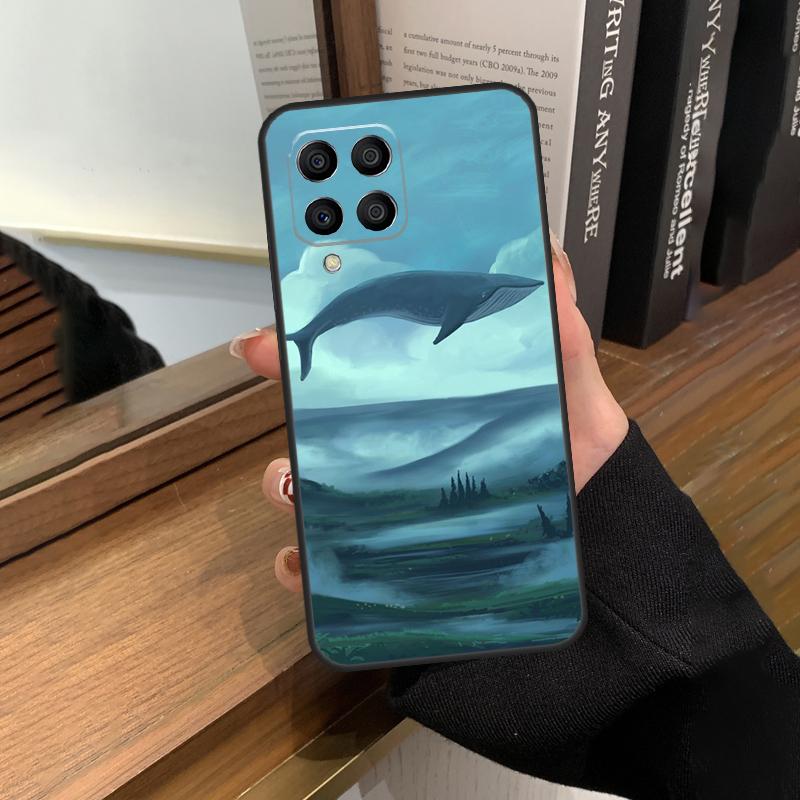 Flying Whale Magical Case For Samsung Galaxy M35 M15 M55 M56 M36 M16 M06 M31 M13 M33 M53 M12 M32 M52 M14 M34 M54