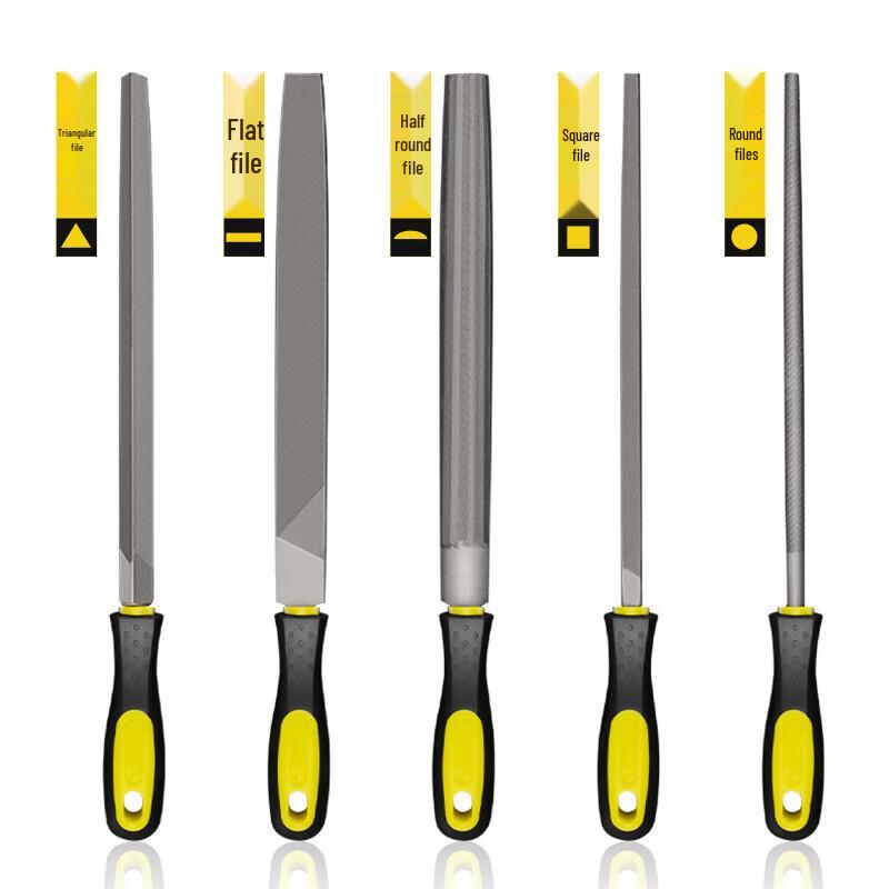 6-inch High-Carbon Steel Square File
