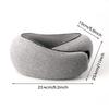 NEW Neck Pillow Memory Foam Travel Pillow Soft Chin Support Pillow with 360-Degree Head Support