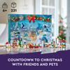 LEGO Friends 2023 Advent Calendar 41758 Christmas Holiday Countdown Playset with 24 Collectible Daily Surprises, 2 Mini-Dolls and 8 Pet Figures